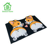 BestoreHome พรมเช็ดเท้า พรมปูพื้น มีกันลื่น พื้นนุ่ม พร้อมส่ง