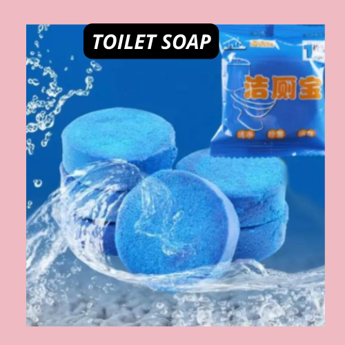 Blue Soap Cleaner Automatic Tank Bowl Bathroom System Toilet Cleaner