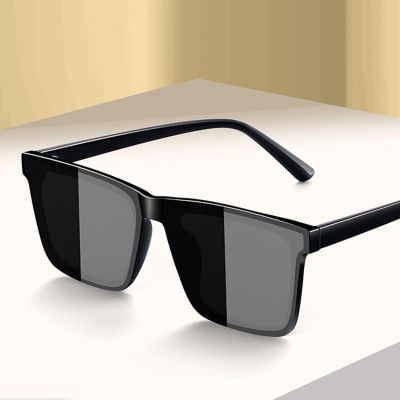 2023แว่นกันแดดผู้ชาย,แว่นกันแดดป้องกัน UV ขับรถรูปทรงเว้าผู้หญิงกรอบยาวแว่นกันแดด Gafas เดอโซล Hombre