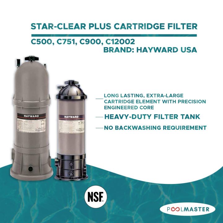 Hayward C900 Star Clear Plus Cartridge Filter 90 GPM | Lazada PH