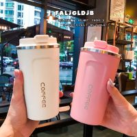 380ml Coffee Cup Tea Vacuum Espresso Stainless Steel Foldable Spoon Mugs Set Bottle Turkish Arab 500ml Scald Proof Free Shipping