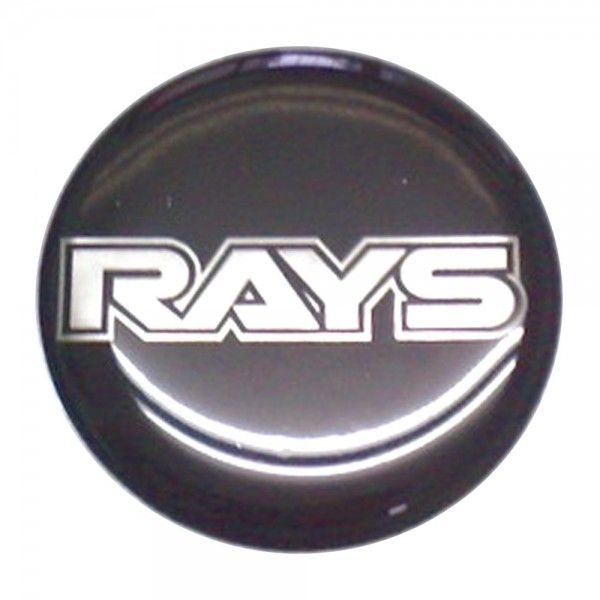 สติ๊กเกอร์ติดดุมล้อ-สติ๊กเกอร์เรซินโลโก้-rays-ขนาด-48mm-1-ชุดมี-4-ชิ้น