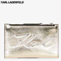 KARL LAGERFELD - K/SIGNATURE FOLDED CARDHOLDER 230W3230 กระเป๋าใส่นามบัตร