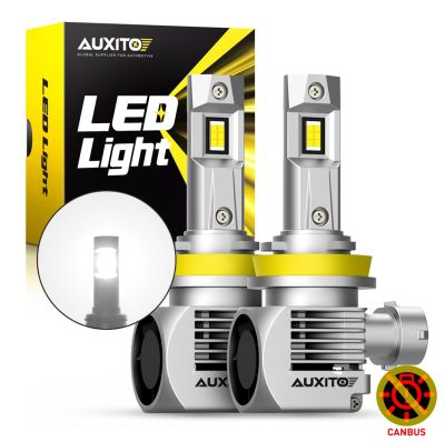 AUXITO 2x 100W H11 H8 H4 H7 LED Canbus No Error Turbo Headlight Bulb 9005 HB3 9006 HB2 9012 HIR2 H13 9008 9007 HB5 LED Head Lamp Bulbs  LEDs  HIDs