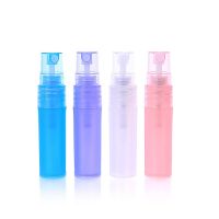 5Pcs 3/5/10ml Perfume Pencil Spray Bottles Fine Mist Cosmetic Packaging Travel Dispensing Portable Refill Atomizer Bottle Travel Size Bottles Containe