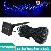 สายไฟพลังงานแสงอาทิตย์ 200LEDs สวน ไฟตกแต่งสนามหญ้ากลางแจ้ง Waterproof Garden Villa String Lamp