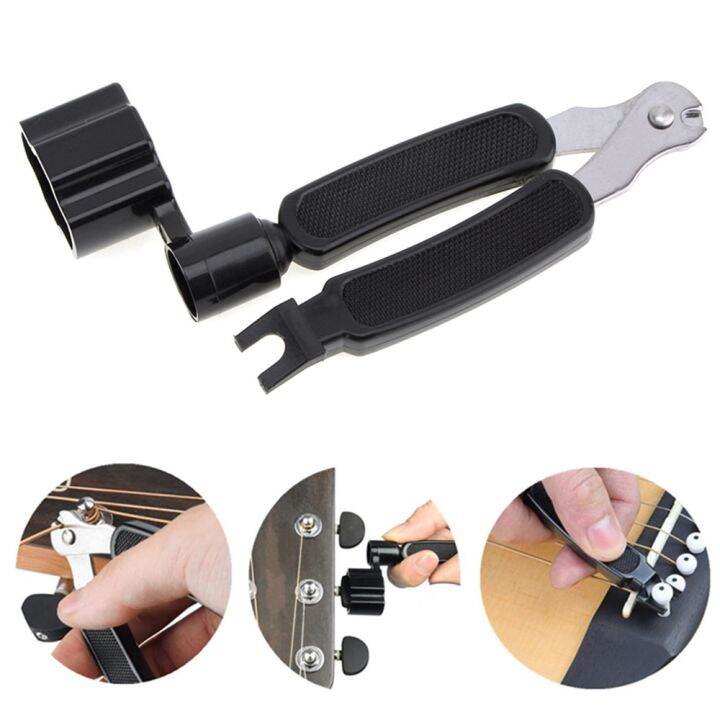 3 In 1 Guitar String Changer Multifunction Guitar Winder String Cutter