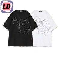 LD Undercover x EVA UC Takahashi Shield Evangelion Angelion เสื้อยืดแขนสั้น คอกลม สําหรับผู้ชาย และผู้หญิง