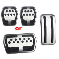 ⊕☞✑ Car-Styling Car Stainless Steel Car Pedal Pads Cover for Ford Focus 2 3 4 MK2 MK3 MK4 RS ST Kuga Escape