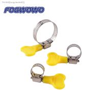 ❈❀✾ 8 38mm Stainless Steel Drive Hose Clamp Adjustable Pipe Fastening Buckles Garden Irrigation Tube Connection Fastener Fixed Clip