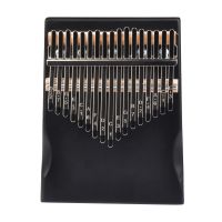 17 Keys Kalimba ไม้สนเครื่องดนตรีนิ้วโป้งเปียโนสำหรับผู้เริ่มต้น