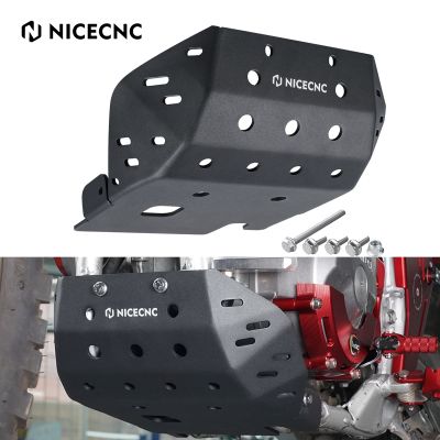 【HOT】⊕∈ NiceCNC Skid Plate Engine Bottom Guard Cover XR 650L XR650L 1993-2023 2022 Lower Chassis Protector