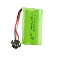 Battery Li - ION 7.4V 2500mAh. Connecter Type SM-3P # 14500  For Rc Cars Rc Toys  #AE86