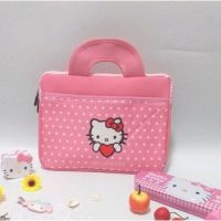 ?โล๊ะสตอค?[??พร้อมส่งจากร้านไทย] Hello kitty/Mickey กระเป๋าใส่ไอแพดลายการตูน  กระเป๋าไอแพดคิตตี้ ขนาด 9-12 นิ้ว วัดแนวทแยงค่ะ