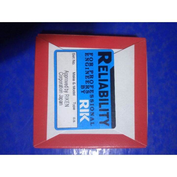 PISTON RING WAVE125/XRM125 STANDARD RIKEN ORIGINAL Lazada PH