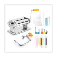 Polymer Clay Roller Machine Set Polymer Clay Tools for Kids Adults Clay Pottery Craft Making