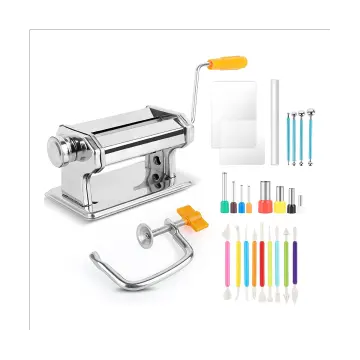 Clay Pressure Machine Mixing Colors Manual Polymer Clay Roller Machine for Polymer  Clay