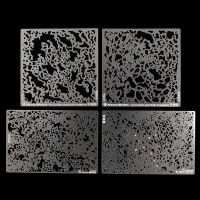 Corrosion Stain Stenciling Template Leakage Spray Plate Tools For Military Model AJ0057 #1000, AJ0058 #420, AJ0059 #650