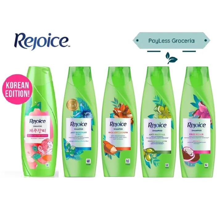 Rejoice Shampoo 320ml 340ml Rich Soft Smooth Anti Dandruff Hair Fall Lazada