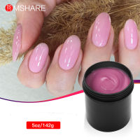 MSHARE Milky White Self Leveling Extension Gel Manicure Camouflage Encapsulated Nail Extension Running Thin Lopende Dunne Gel