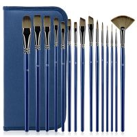 Artist Paint Brush Set Acrylic Paint Brushes Artist Paint Brushes-15 Different Sizes,for Kids Adult Drawing Arts Crafts Supplies or Beginners