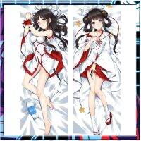 Kikuri Yuki Girl Cafe ปืน 2 อะนิเมะ Dakimakura กอด Pillowcase ร่างกาย