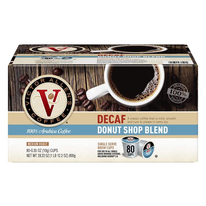 Victor Allen's Coffee Caramel Macchiato Flavored, Medium Roast, 42 Count, Single  Serve Coffee Pods for Keurig K-Cup Brewers