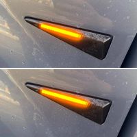 ☄▼☄ 2pieces Led Dynamic Side Marker Turn Signal Light For Renault Megane MK2 CC Espace MK4 Scenic MK2 Wind Avantime Thalia 2