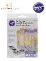 Wilton 417-2591 Garden Fondant Cut-Outs Pattern Set 4