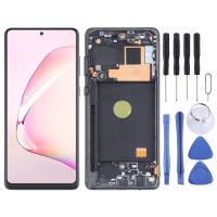 【On Sale】 TFT วัสดุหน้าจอ LCD และ Digitizer Full Assembly พร้อมกรอบสำหรับ Samsung Galaxy Note10 Lite SM-N770,ไม่สนับสนุนลายนิ้วมือ