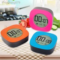 Touch Screen Student Reminder Kitchen Timer Adjustable Mute with Clock Digital Scrolling Led Display Modern and Simple