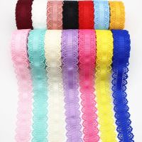 30mm Heart Lace Ribbon 10 Yards DIY Handmade Material Headgear For Bow Gift Wrapping Skirt Hollow Process Tape Grosgrain Crafts Gift Wrapping  Bags