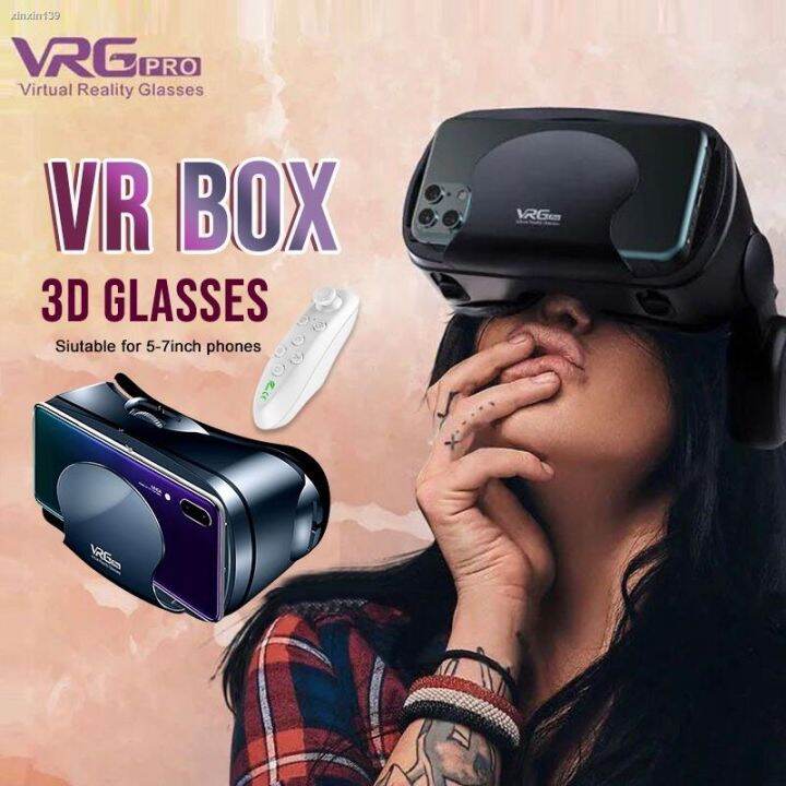 VR BOX VR Glasses Box With Controller VRG Pro 3D