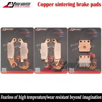 Copper sintering Front Rear Brake Pads For YAMAHA YFM 250 RX/RY Raptor 2008-2009 YFM 250 R (33B) 2009-2013