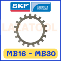 SKF MB 16 SKF MB 17 SKF MB 18 SKF MB 19 SKF MB 20 SKF MB 21 SKF MB 22 SKF MB 23 SKF MB 24 SKF MB 25 SKF MB 26 SKF MB 27 SKF MB 28 SKF MB 29 SKF MB 30 แหวนล็อค Lock Nuts Bearing Tab Washer For Use With Bearing Adapter Sleeves ของแท้