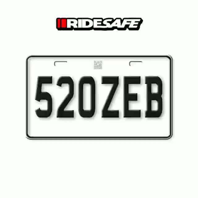 4mm THK. NEW LTO SIZE PLATE COVER for Motorcycle | Lazada PH