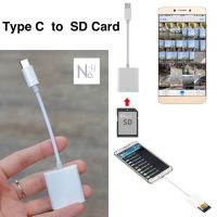 USB 3.1 Type C to SD Card Reader OTG สายเคเบิ้ลสำหรับ Samsung LG Android Phone Tablet USB-C Type-C SDXC Memory