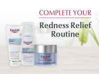 Eucerin, Redness Relief, Day Lotion &amp; Cleansing Gel  สูตรลดรอยแดงและรอยด่าง โลชั่น และ เจลล้างหน้า