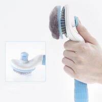 【FCL】✈ Dog Hair Removal Comb Grooming Detachable Knotting Brusher Plastic Needle