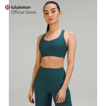 lululemon Women's Energy Longline Bra - Medium Support, B-D Cups - sports  bra