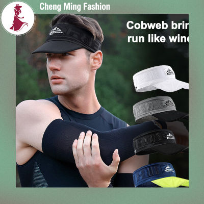 Cheng หมวกแก๊ปโผล่ฤดูร้อนสำหรับผู้ชาย,หมวกตกปลาดูดซับเหงื่อระบายอากาศได้ดีครีมกันแดดสตรีสำหรับวิ่งปีนเขากลางแจ้ง