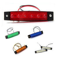 24V 6 SMD LED car light truck trailer side marker lamp