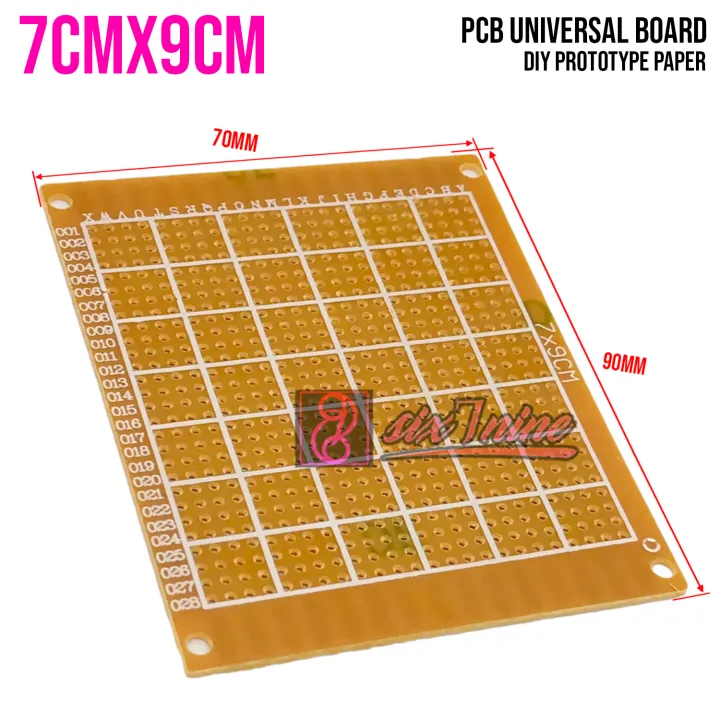 5PCS 5* 7cm DIY Prototype Paper PCB Board Universal 5 X 7cm Breadboard