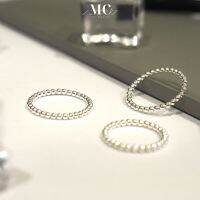 MCbrand.Jew? minimal rings ✨ เงินเเท้92.5% ใส่ติดตัวได้เลย ไม่ลอกไม่แพ้?