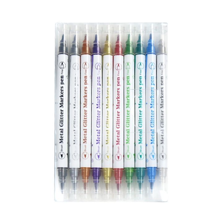 cw-metallic-color-metal-markers-scrapbooking-10-colors-aliexpress