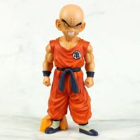 18ซม. อนิเมะดราก้อนบอล Z ตุ๊กตาขยับแขนขาได้ Kuririn นักรบตื่นโกรธลูกชายของคุของสะสม Pvc ของเล่นโมเดลของขวัญเด็ก