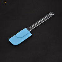 EWYT เครื่องมือซิลิโคนตกแต่งเค้กครีมผสม Spatula Scraper ทนความร้อนได้ Non-Stick ไม้พายคริสตัลที่จับโปร่งใส