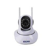 Escam G 02 เสาอากาศคู่ 720 P Pan / Tilt Wifi Ip Ir กล้องวงจรปิด P2Pกล้องสนับสนุนกล้องวงจรปิด