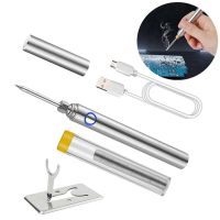 Cordless Soldering Iron Kit Electrical Soldering Repair Temperature Adjustable Welding Tools Rechargeable Soldering Iron