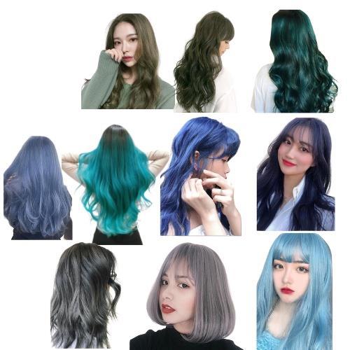 Một trong những kiểu tóc phổ biến hiện nay là nhuộm tóc xanh than. Với tone màu này, bạn có thể tự tin diện trang phục màu sắc tươi sáng hoặc tối mà vẫn rất thu hút. Hãy xem hình ảnh để cảm nhận rõ hơn về vẻ đẹp của nhuộm tóc này.
